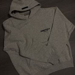 Essentials light oat hoodie