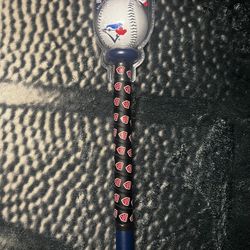 MLB Plastic Blue Jays Baseball And Bat