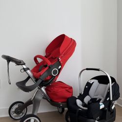 Luxury Stokke Xplory Stroller + Compatible Nuna Car Seat – Originally $1,500+, Yours for $400! **Pick Up Only