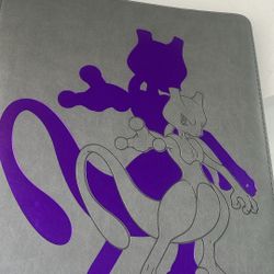 New MewTwo ultra pro card binder