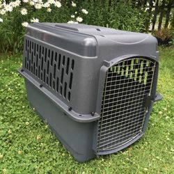 Pet Porter II 2 Heavy Duty Large Dog Kennel Crate Carrier 36" L