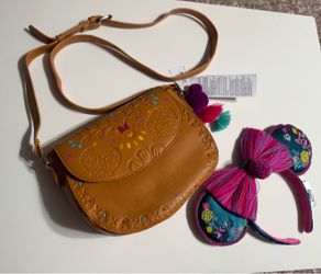 Disney Coco Crossbody Bag with Tassel and ears