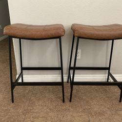 Pair Counter Height Stools