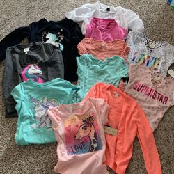 Brand New Girls Shirts - 6x
