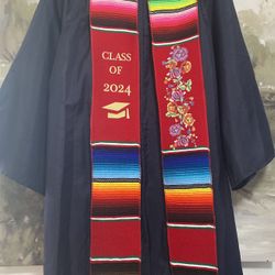 Graduation Zarape Sash/ Estola De Gradiacion Estilo Sarape
