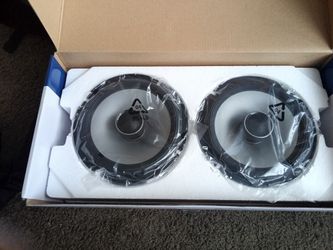 Alpine S-S65 Pair 6.5" 240w 2-Way Coaxial Car Speakers S-Series 80w RMS Black