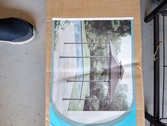 8' x 5' Grill Gazebo With LED Lights