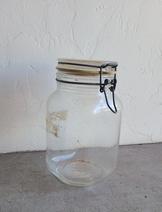 Mason Glass ERMETICO Jar