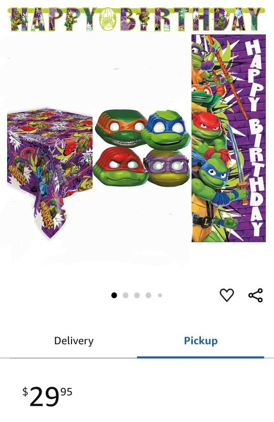 Ninja Turtles Decoration