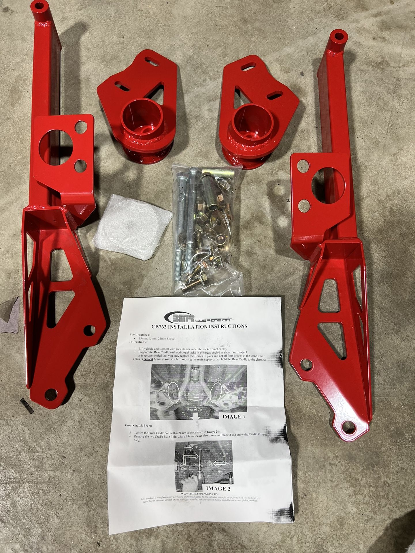 Brand new BMR subframe support kit Mustang 2015 - up