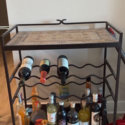 Vintage Bar Cart
