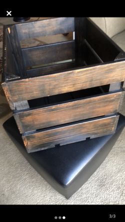 GREAT WOODEN CRATE