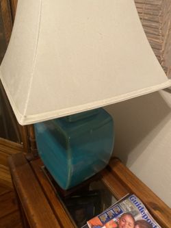 Turquoise Lamp