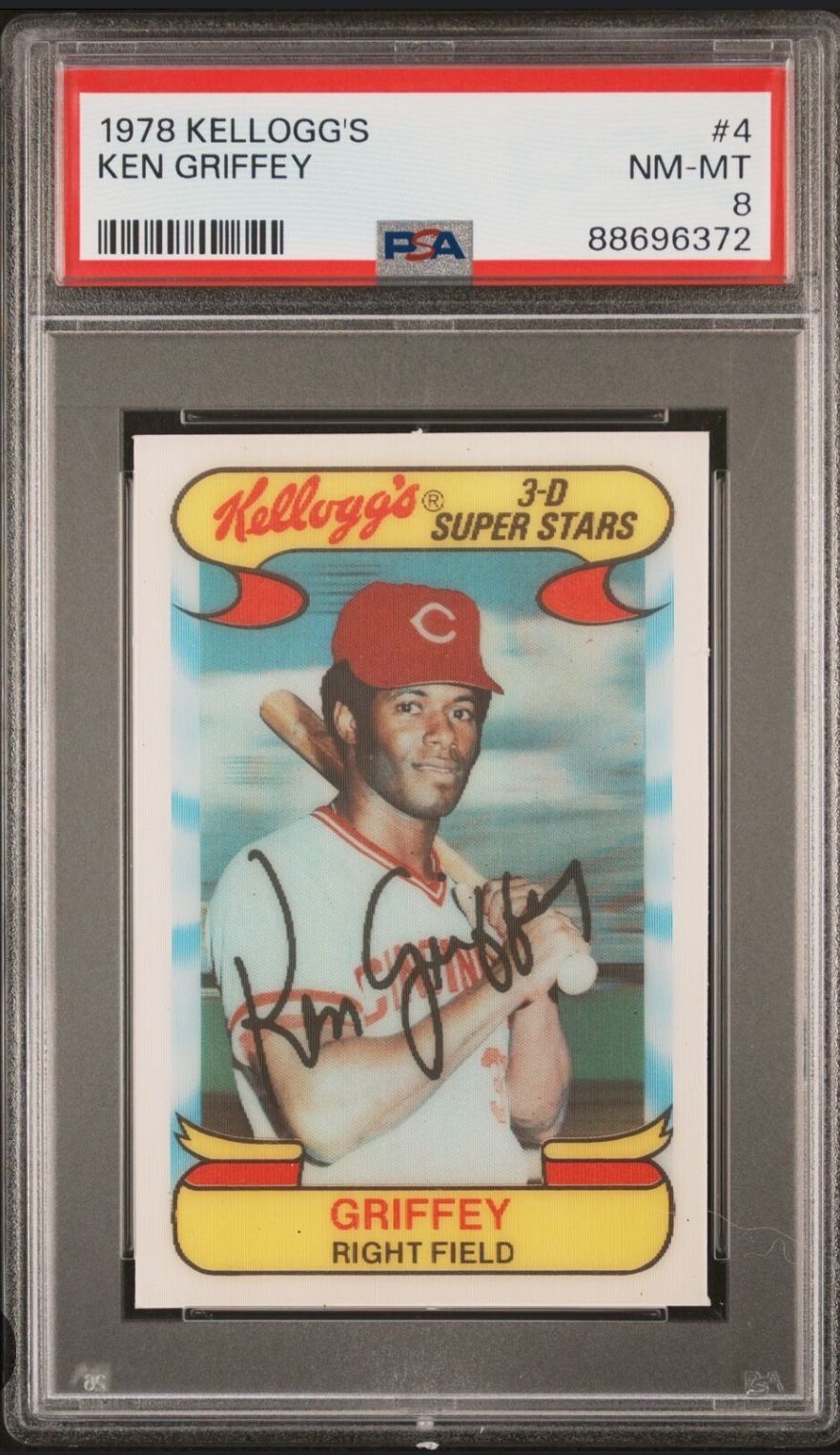 Ken Griffey 1978 Baseball Card