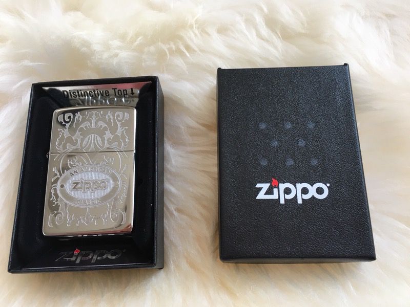 Brand new Zippo crown stamp lighter