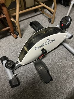Desk Cycle Machine Exercise