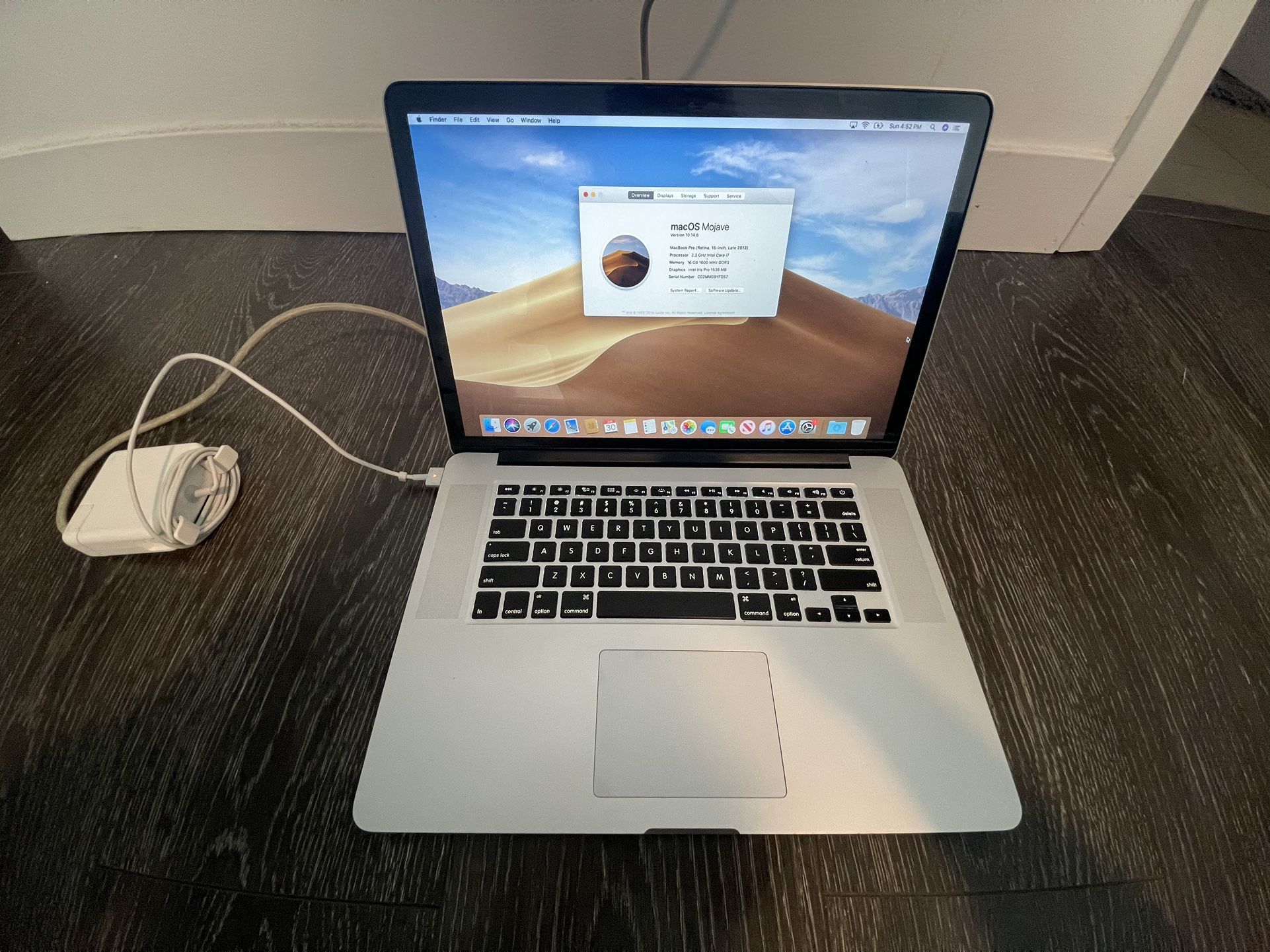 Apple 15” MacBook Pro Laptop