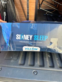Sidney Sleep Adjustable Memory Foam Pillow king size