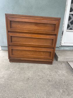 MCM 3 Drawer Chest Linear by Morris of California