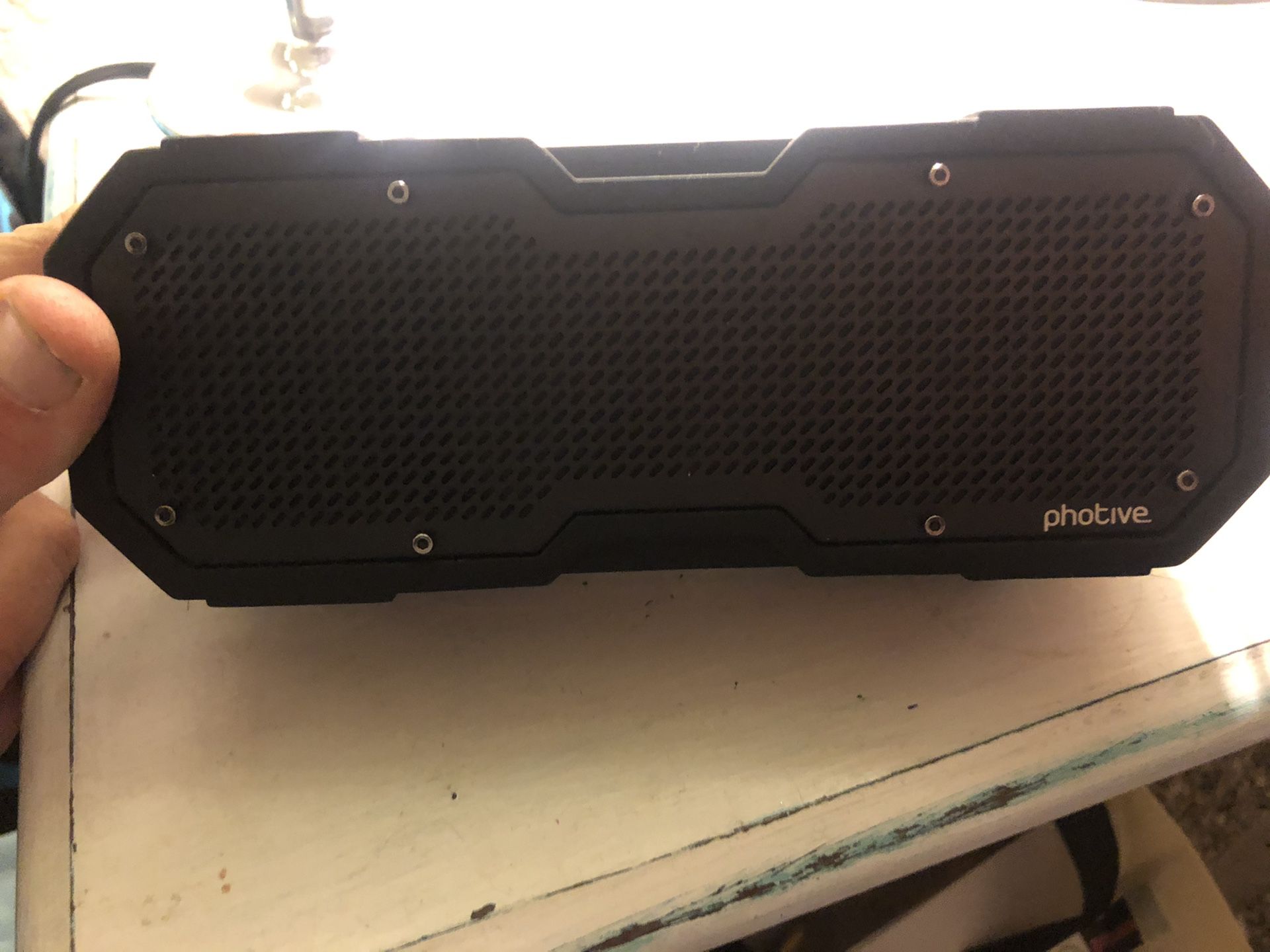 Photive Cyren II Portable Waterproof Bluetooth Speaker Outdoor Shockproof