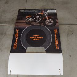 Michelin Scorcher Tire Harley Davidson Ad.