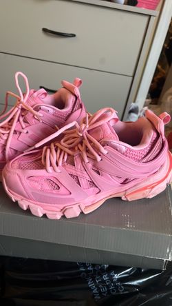 Pink balenciaga tracks size 40