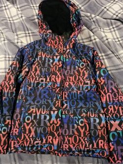 Roxy girls 16 XL technical snowboard ski jacket. Quicksilver, like new