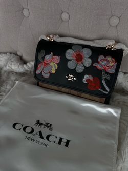 Flower Design Coach bag