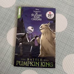 Nightmare Before Christmas Book The Battle 4 Da Pumpkin King