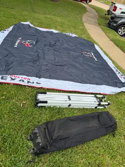 Texan outdoor tent.