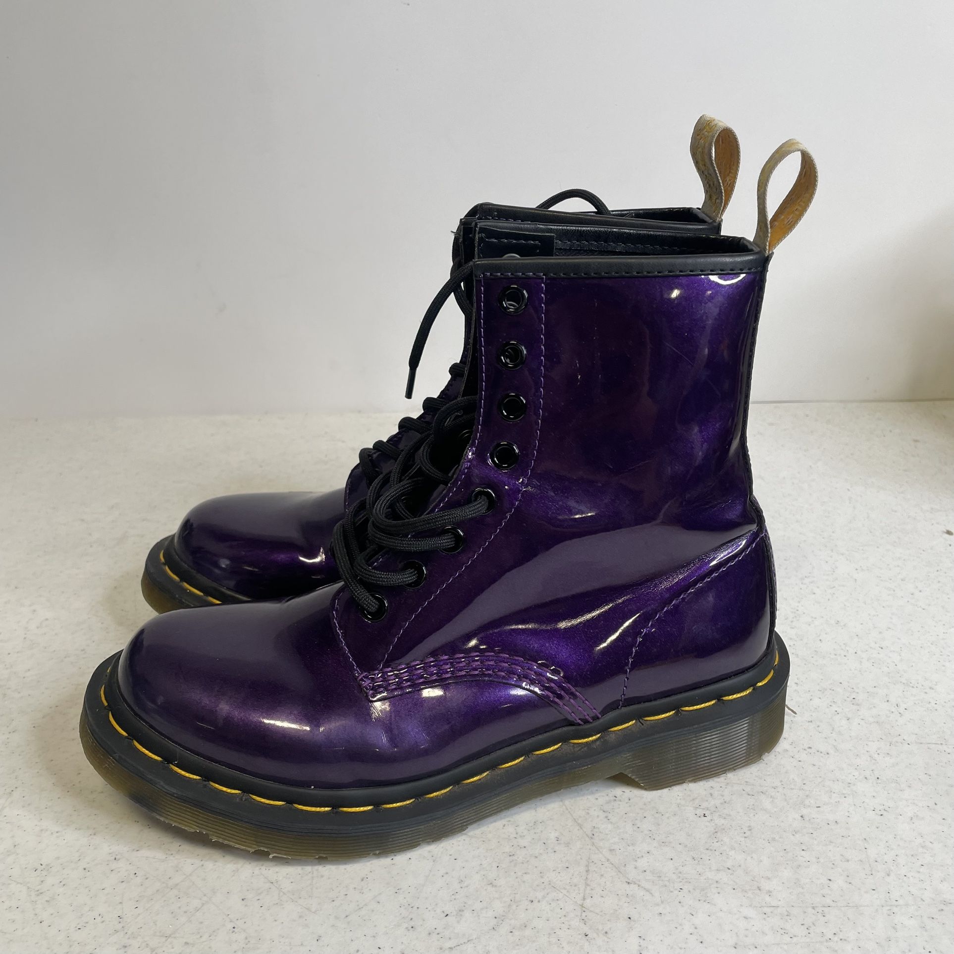 Dr Marten 1460 Vegan Purple Boots