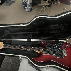 Vintage 1979 Fender Stratocaster - Burgundy w Original Hardshell Case 