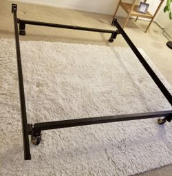 FULL SIZE METAL BED FRAME (VERY STURDY)