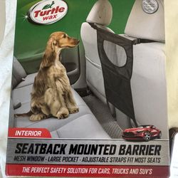 CAR Dog Cat Pet Back Seat Mounted Barried