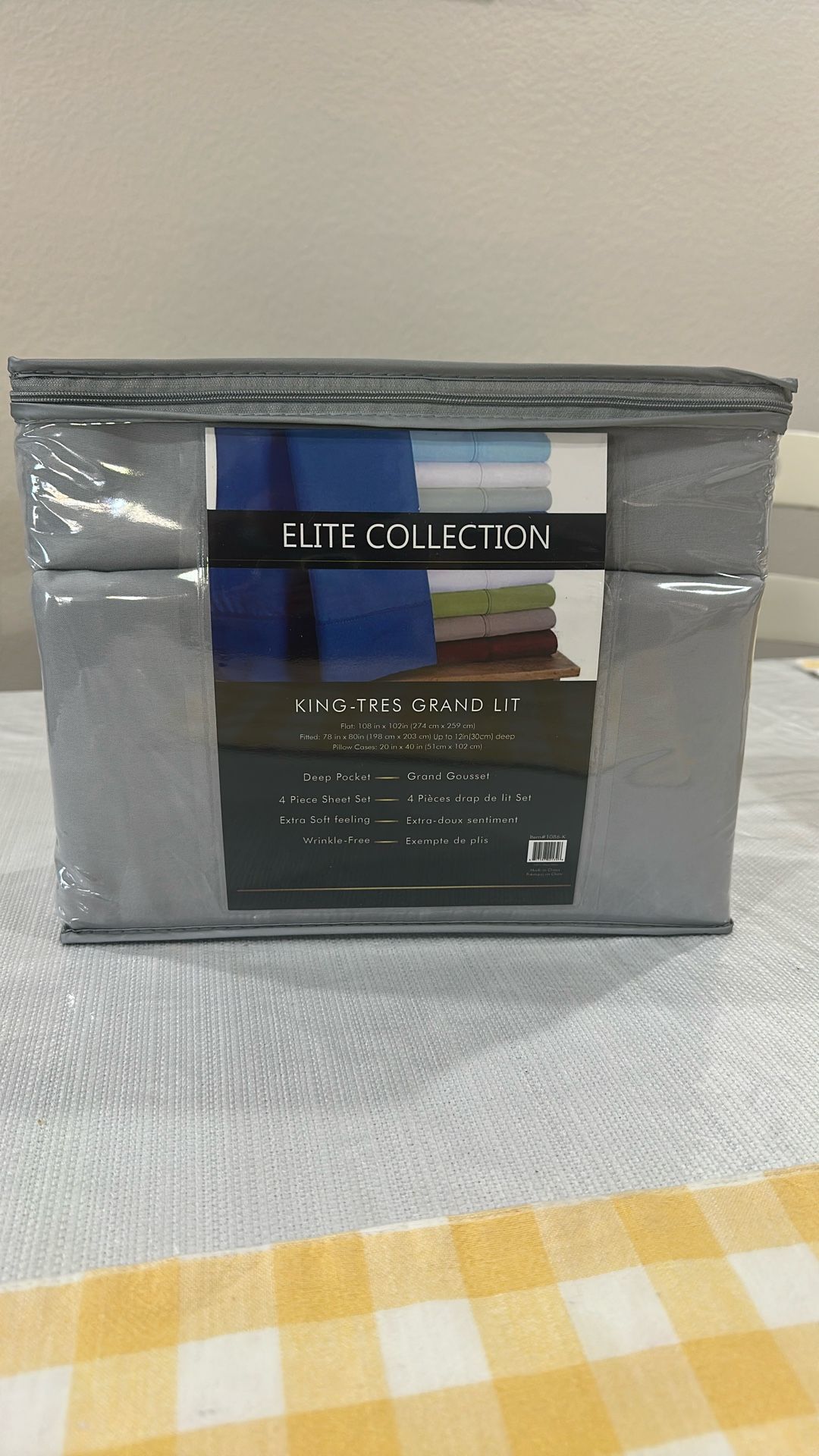 โจ Brand New King Size 4-Piece Sheet Set โ Elite Collection โจ