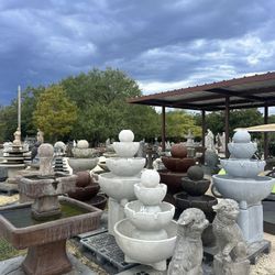 Concrete Water Fountains And Statuary