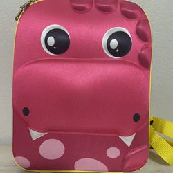 Pink Dinosaur Backpack For Kids 