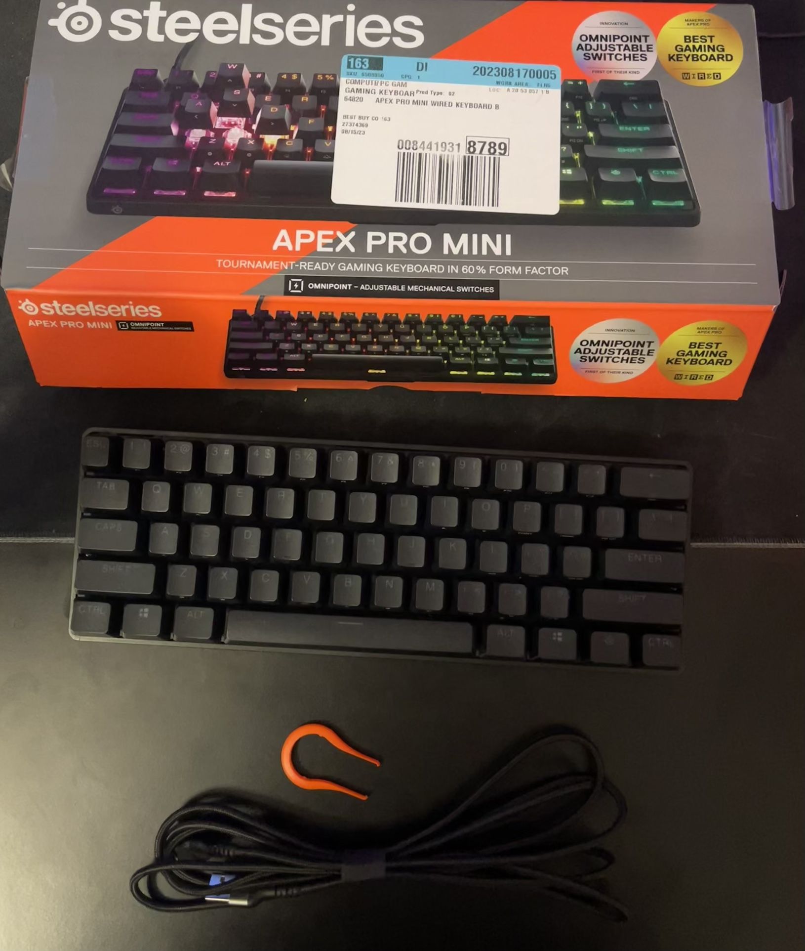 SteelSeries Apex Pro Mini Gaming Keyboard