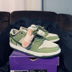 Nike Dunk Low SB (Yuto Horigome x ‘Matcha’  10.5 M Dead Stock 