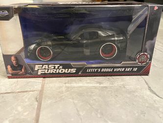 Lettys Dodge Viper Fast & Furious, 1:24 scale Diecast