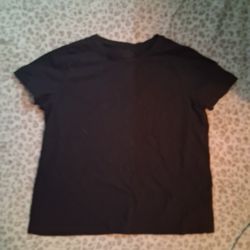 Black T Shirt By Time And Tru