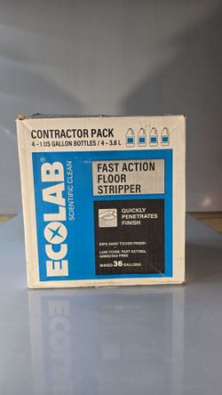 Ecolab Fast Action Floor Stripper Contractor Pack