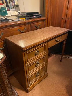 Antique Wood Desk