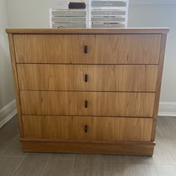4 Drawer Real Wood Dresser 