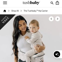 Tushy Baby Hip Carrier Brand NEW