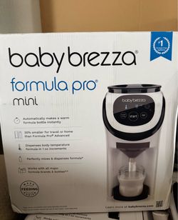 NEW! Baby Brezza formula pro mini