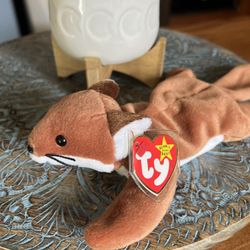 Sly the Fox 1996 Retired Beanie Baby with Tag Errors