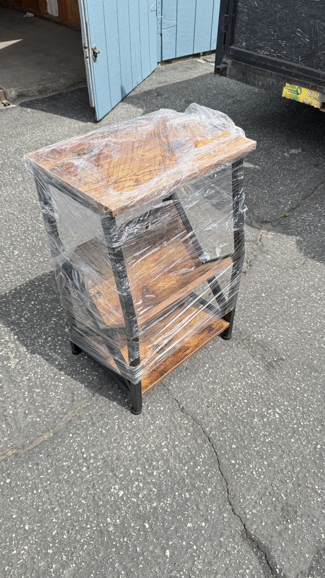 Industrial Side Table