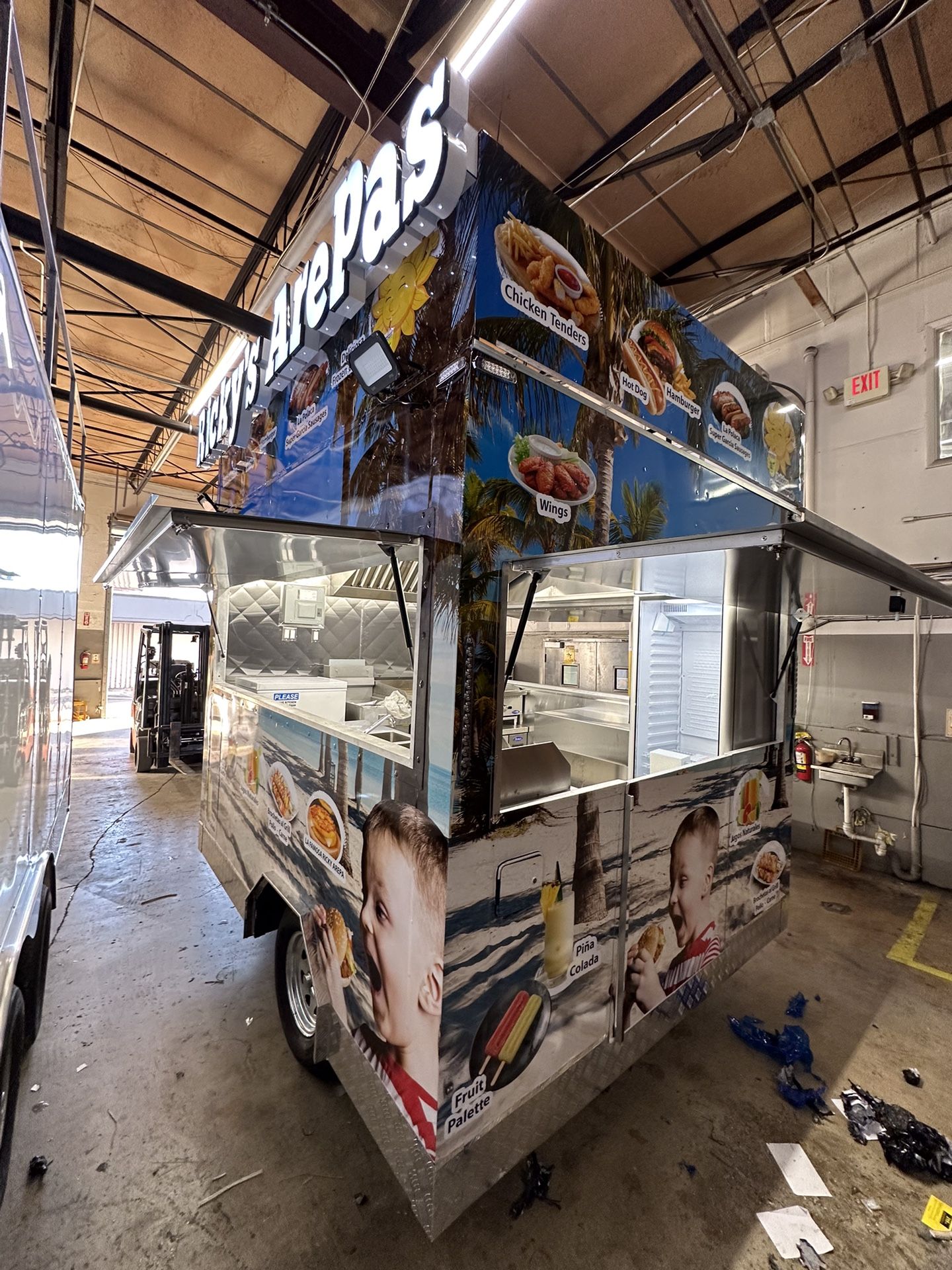 Custom Food Trailers- Ready In 14 Days