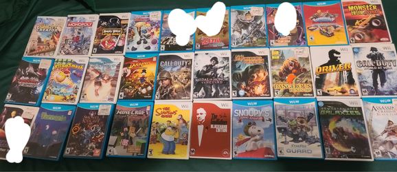 Wii and Wii U Games 15 each